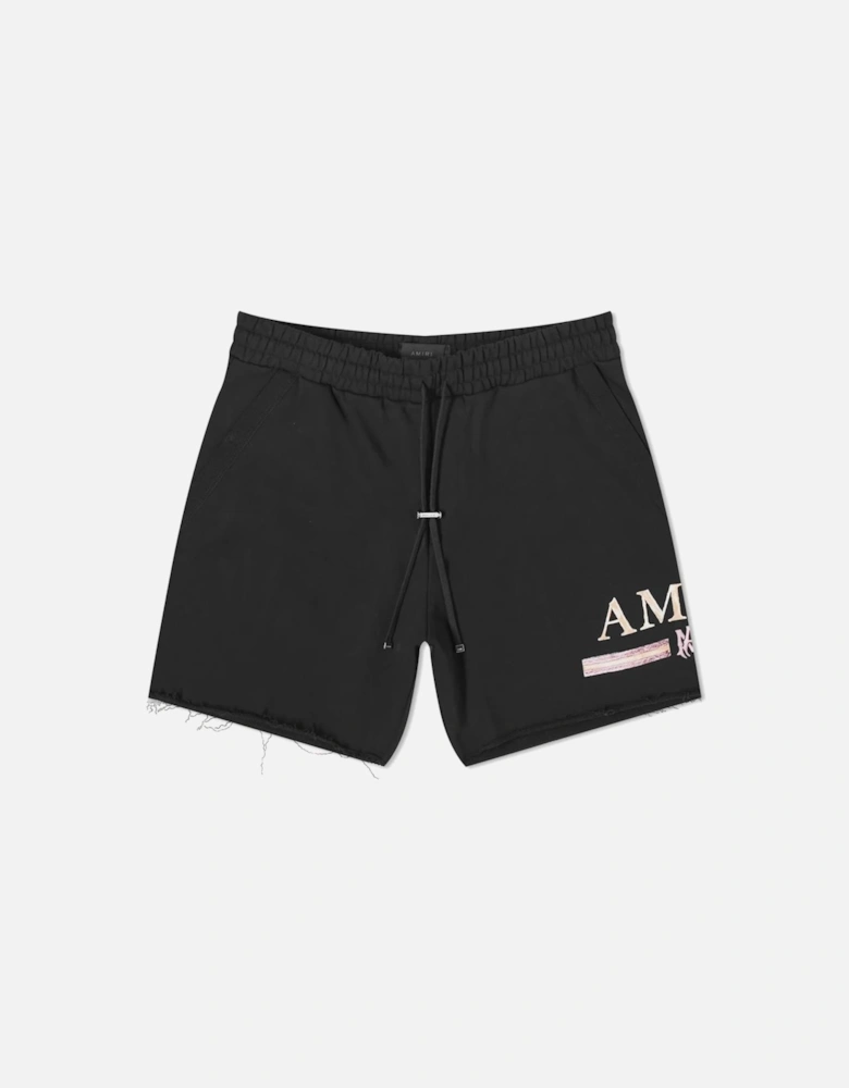 MA Watercolour Bar Shorts in Black
