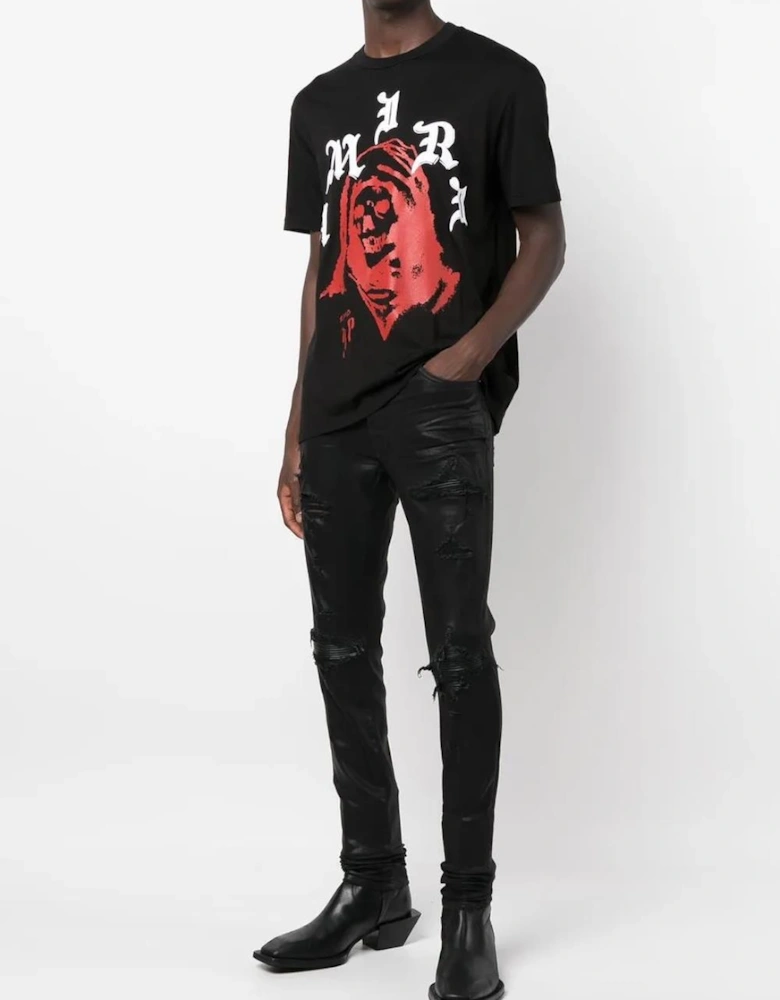 Wes Lang Solar Kings T-Shirts in Black