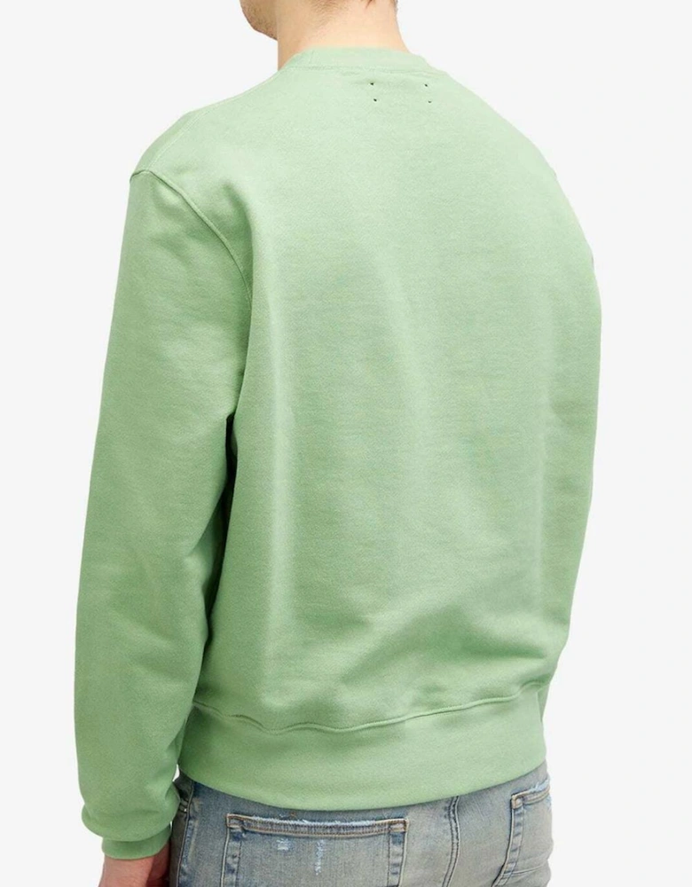 Core Logo Sweatshirt in Mineral Green