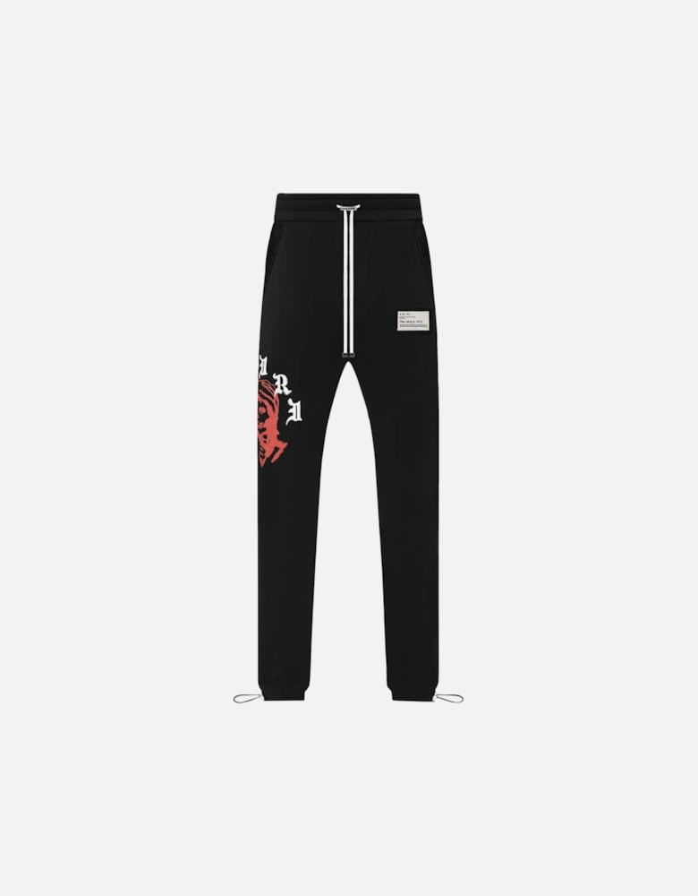 Wes Lang Solar Kings Joggers in Black
