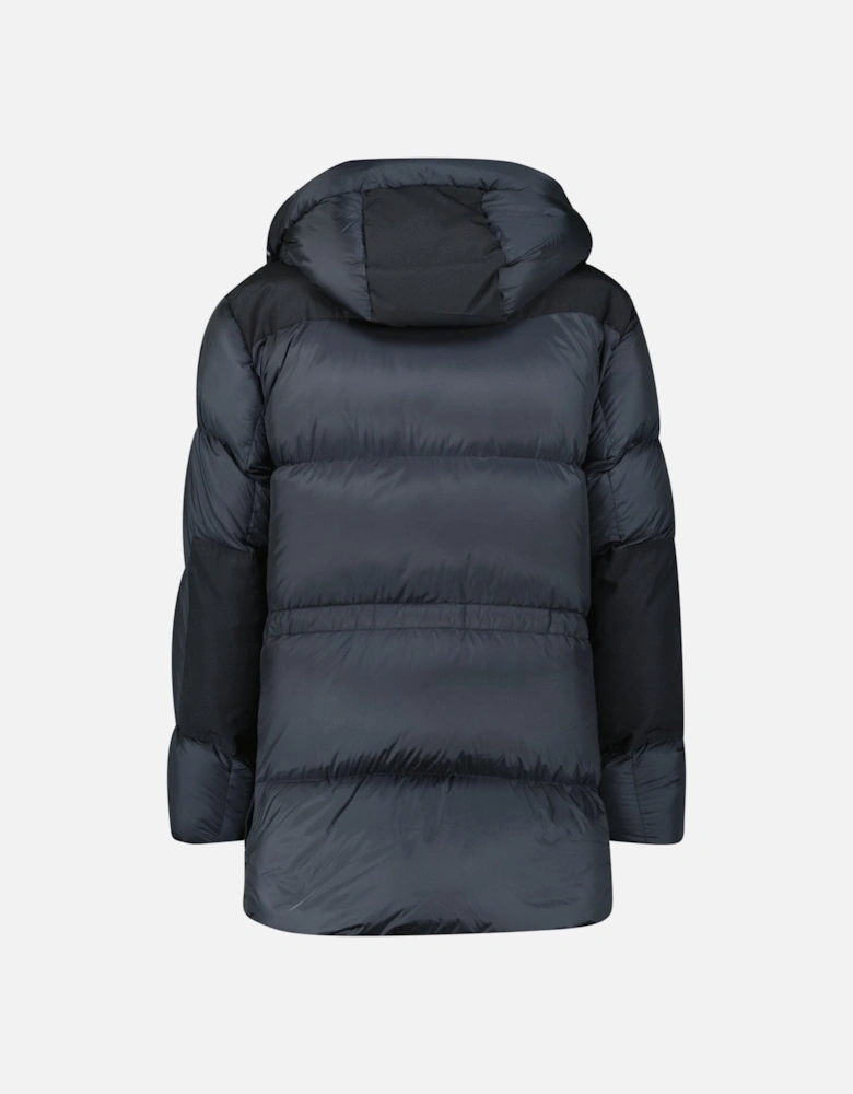 'Lindford' Puffer Coat in Charcoal Grey