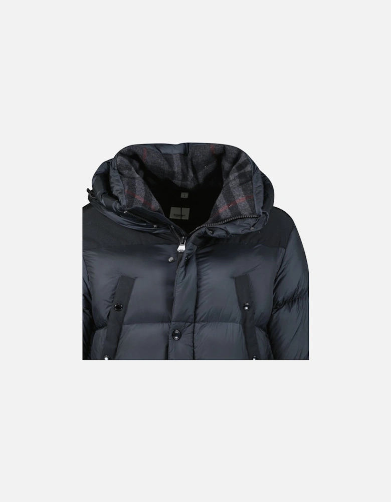 'Lindford' Puffer Coat in Charcoal Grey