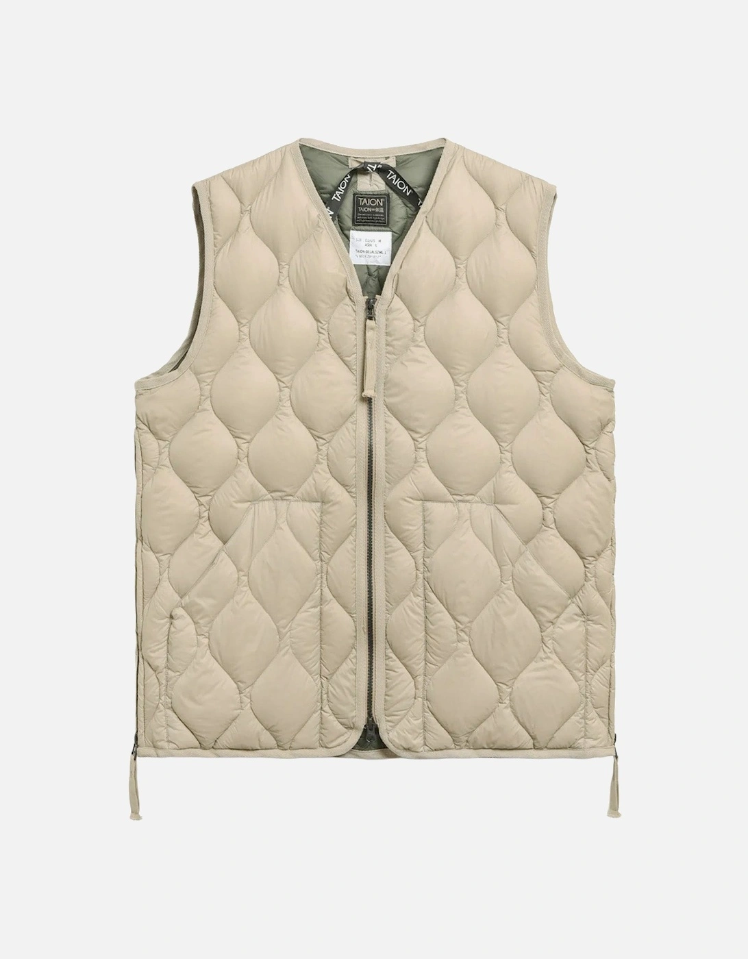 Military V Neck Soft Shell Down Vest, 2 of 1
