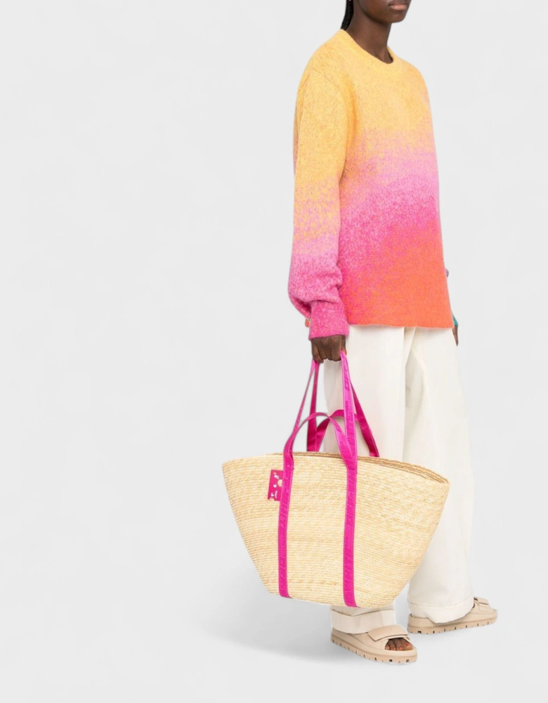 Commercial Tote 45 Paglia Beige