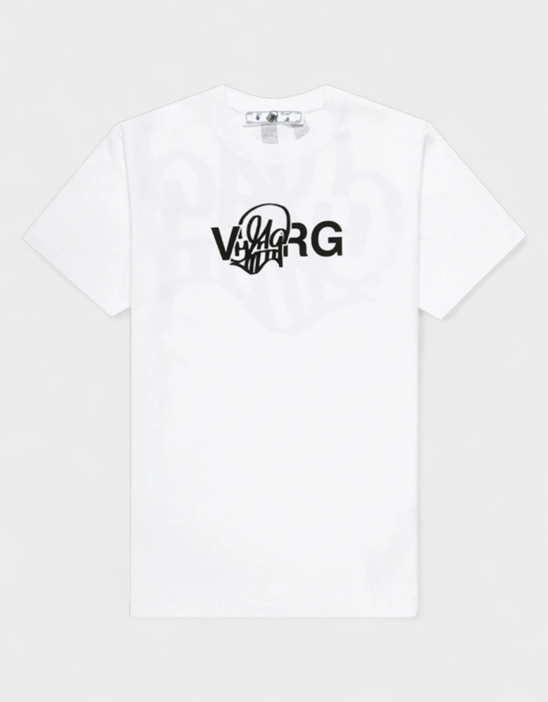 Katsu S/S Slim Tee White Black