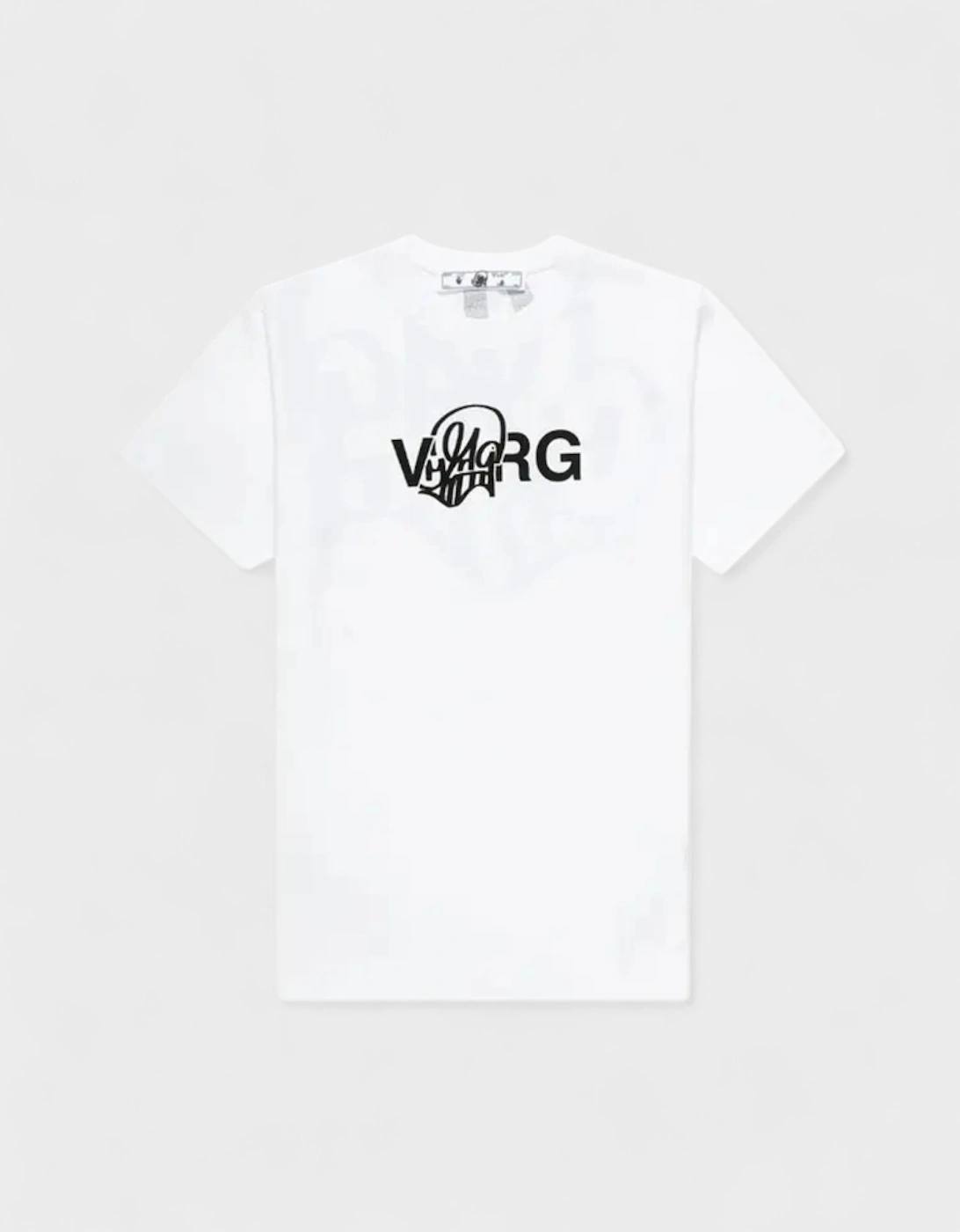 Katsu S/S Slim Tee White Black