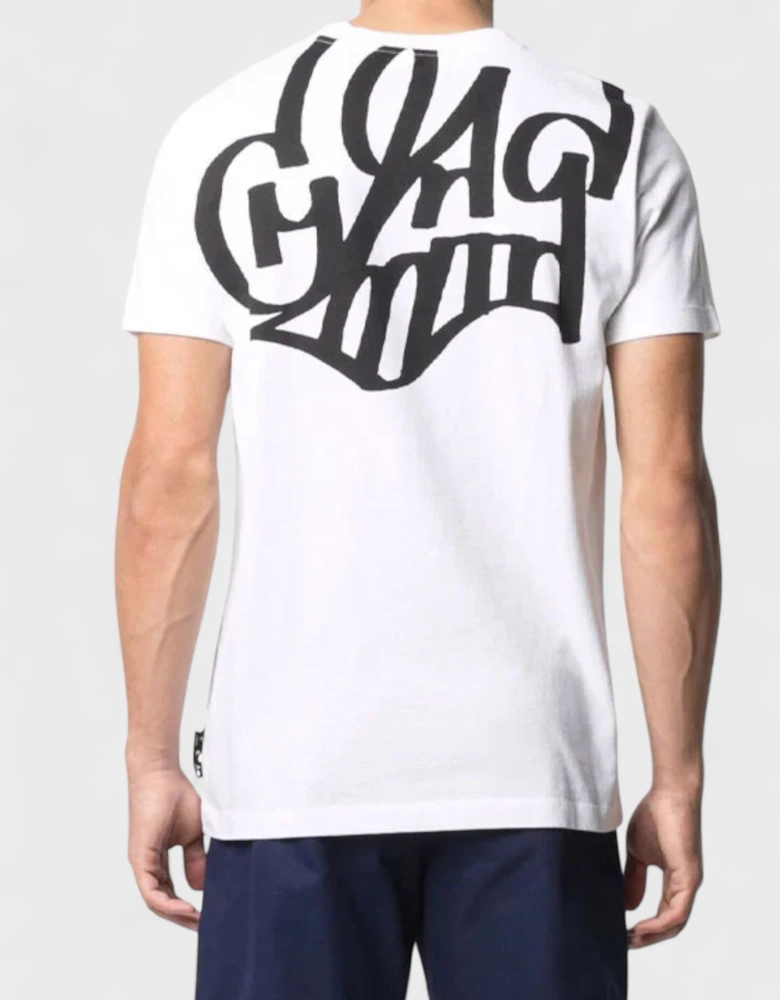 Katsu S/S Slim Tee White Black