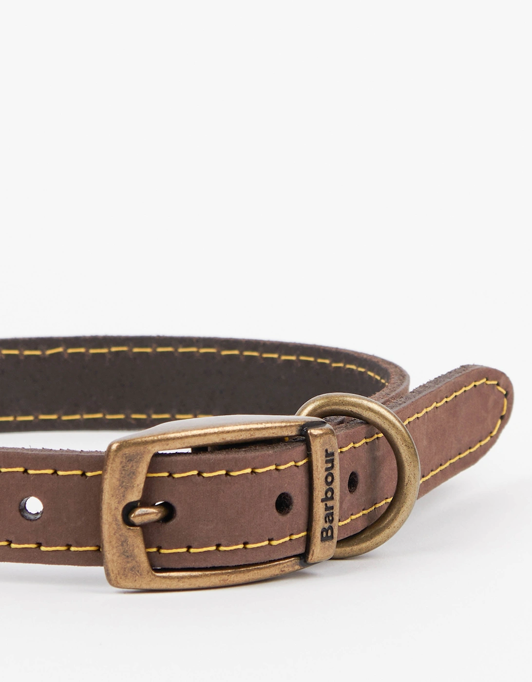 Leather Dog Collar - Brown