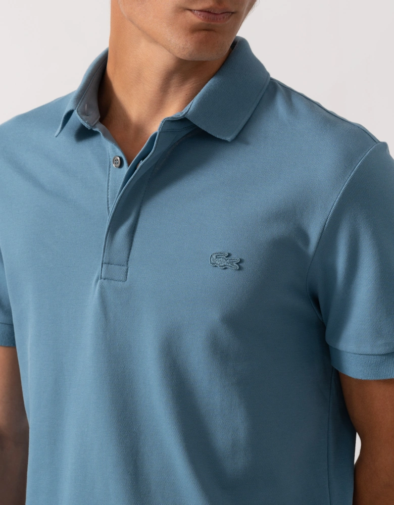 Smart Paris Mens Stretch Cotton Polo Shirt - Limestone HD9