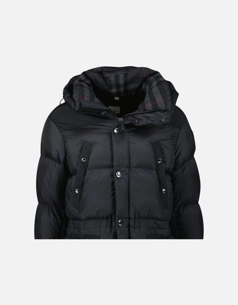 'Lindford' Puffer Coat in Black