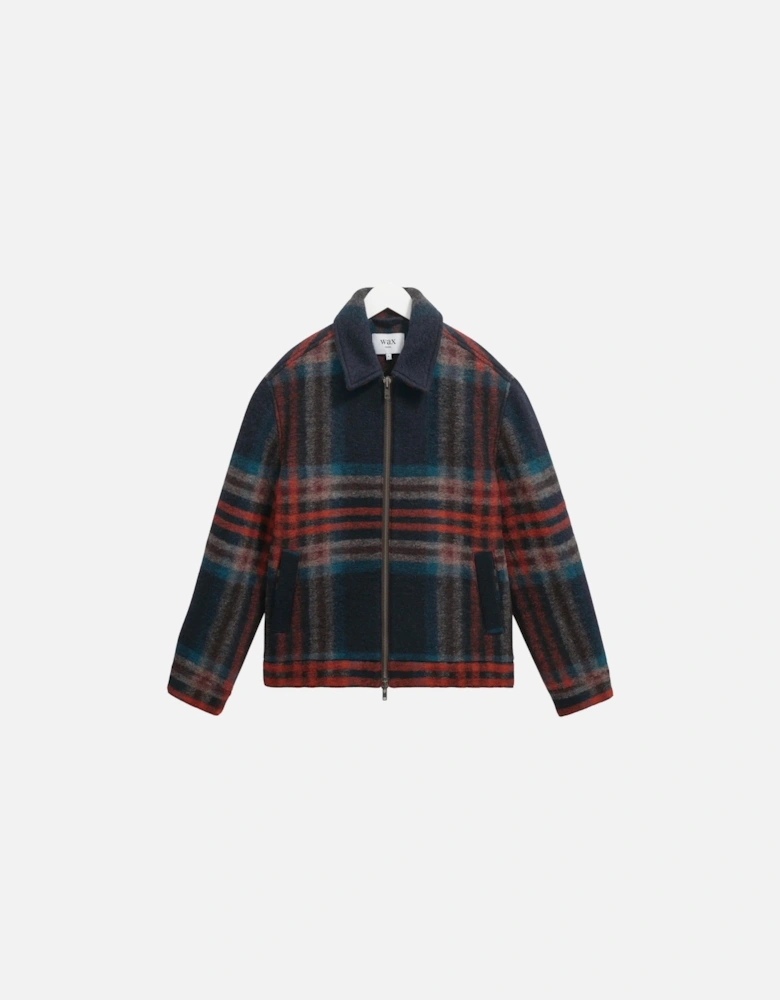 Heath Jacket Wool Check