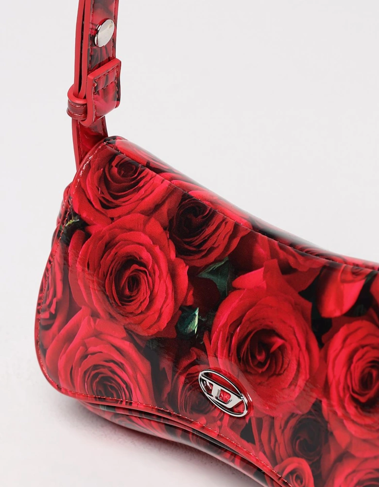 Candy Print Patent Leather Satchel