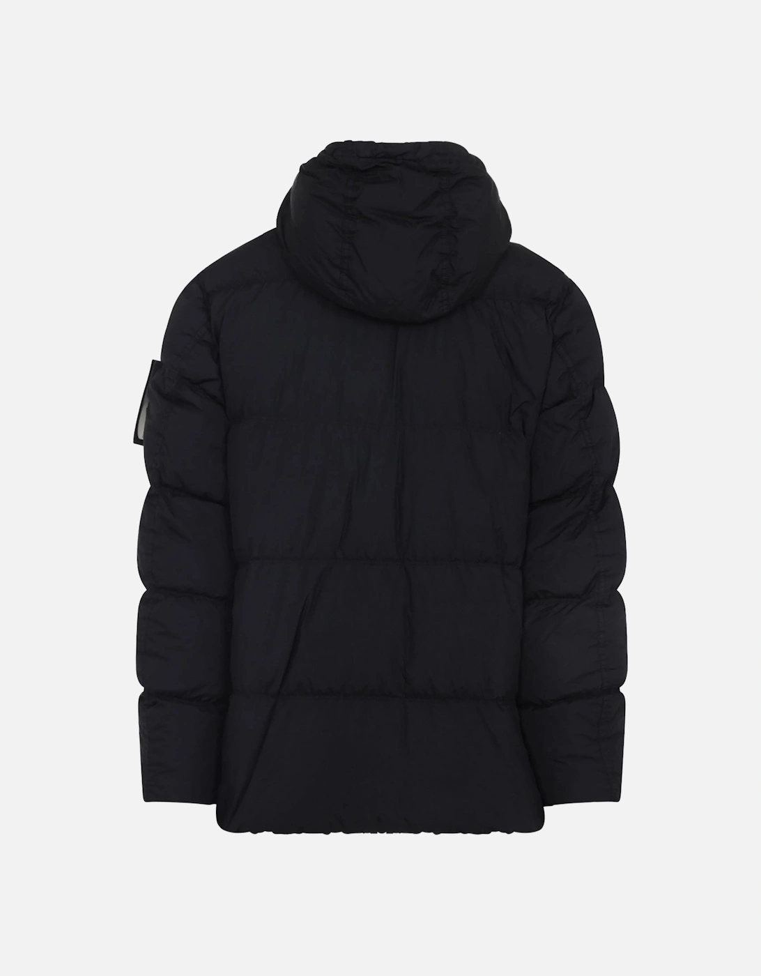 S0A23 Down Hooded Coat Black