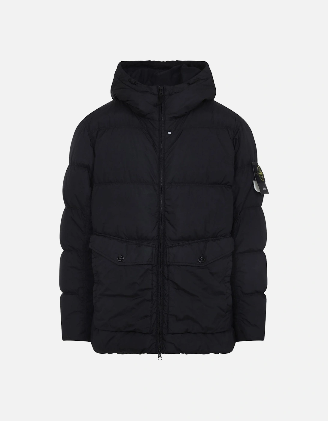 S0A23 Down Hooded Coat Black, 5 of 4