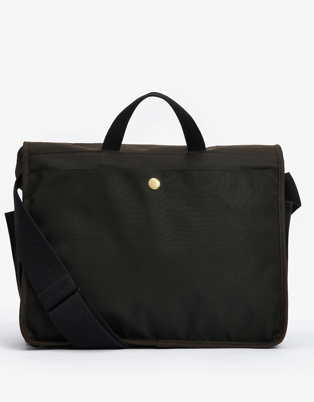 Field Wax Messenger Bag - Olive