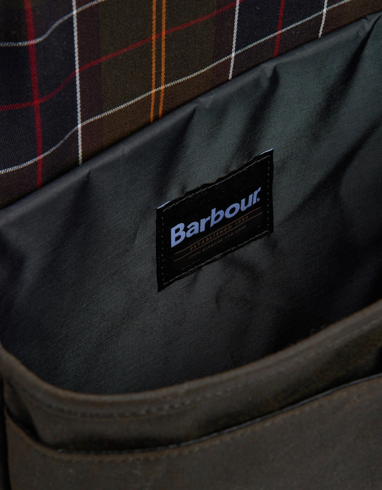 Field Wax Messenger Bag - Olive