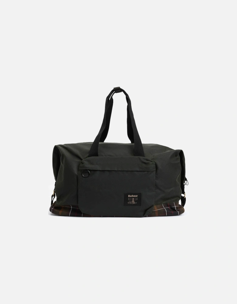 Field Unisex Wax Holdall - Sage/Classic