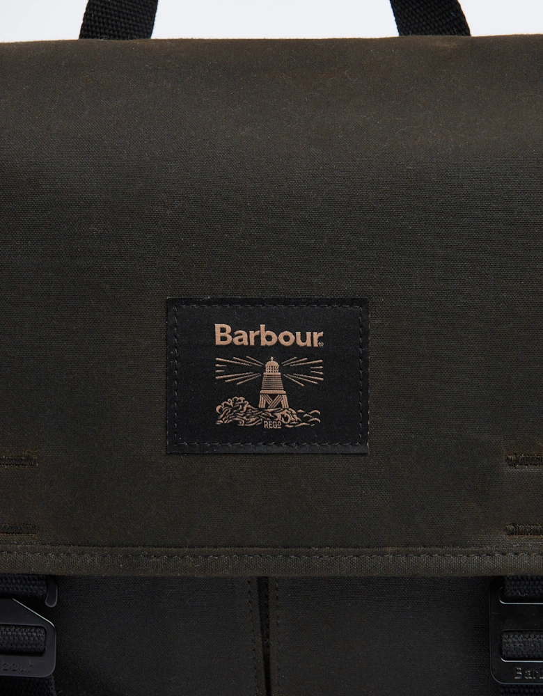 Field Wax Messenger Bag - Olive