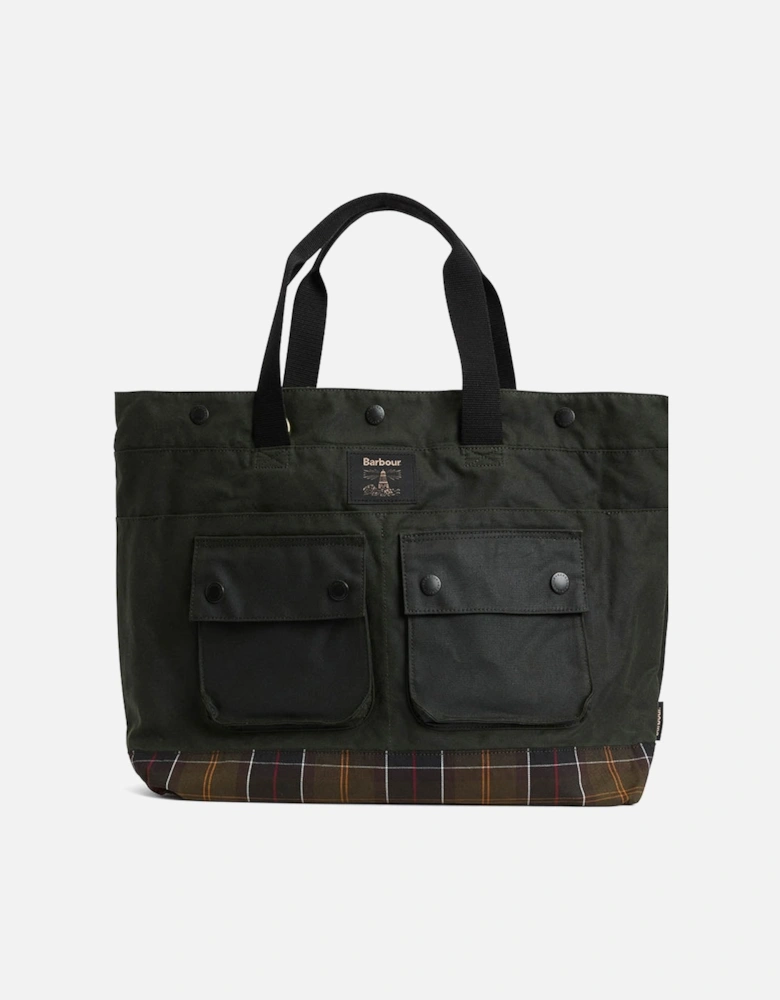 Field Wax Tote Bag - Sage/Classic