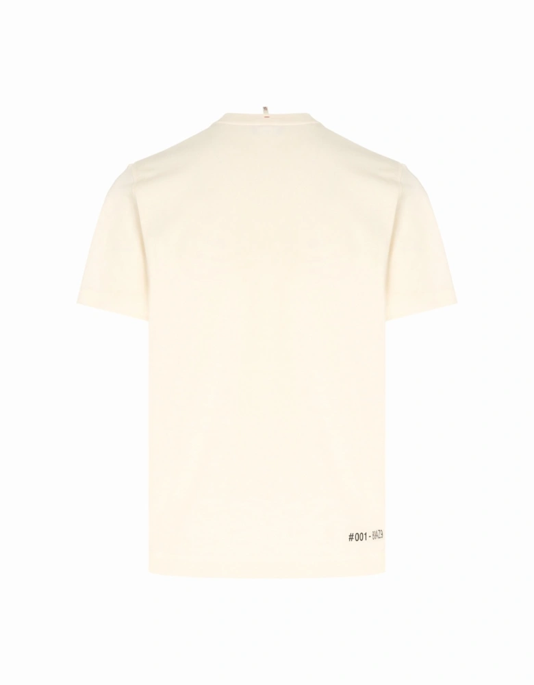 Branded Cotton T-shirt White