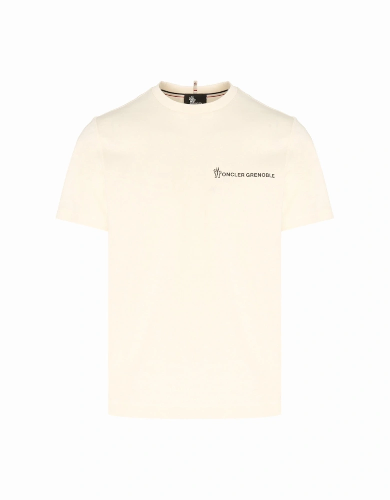 Branded Cotton T-shirt White
