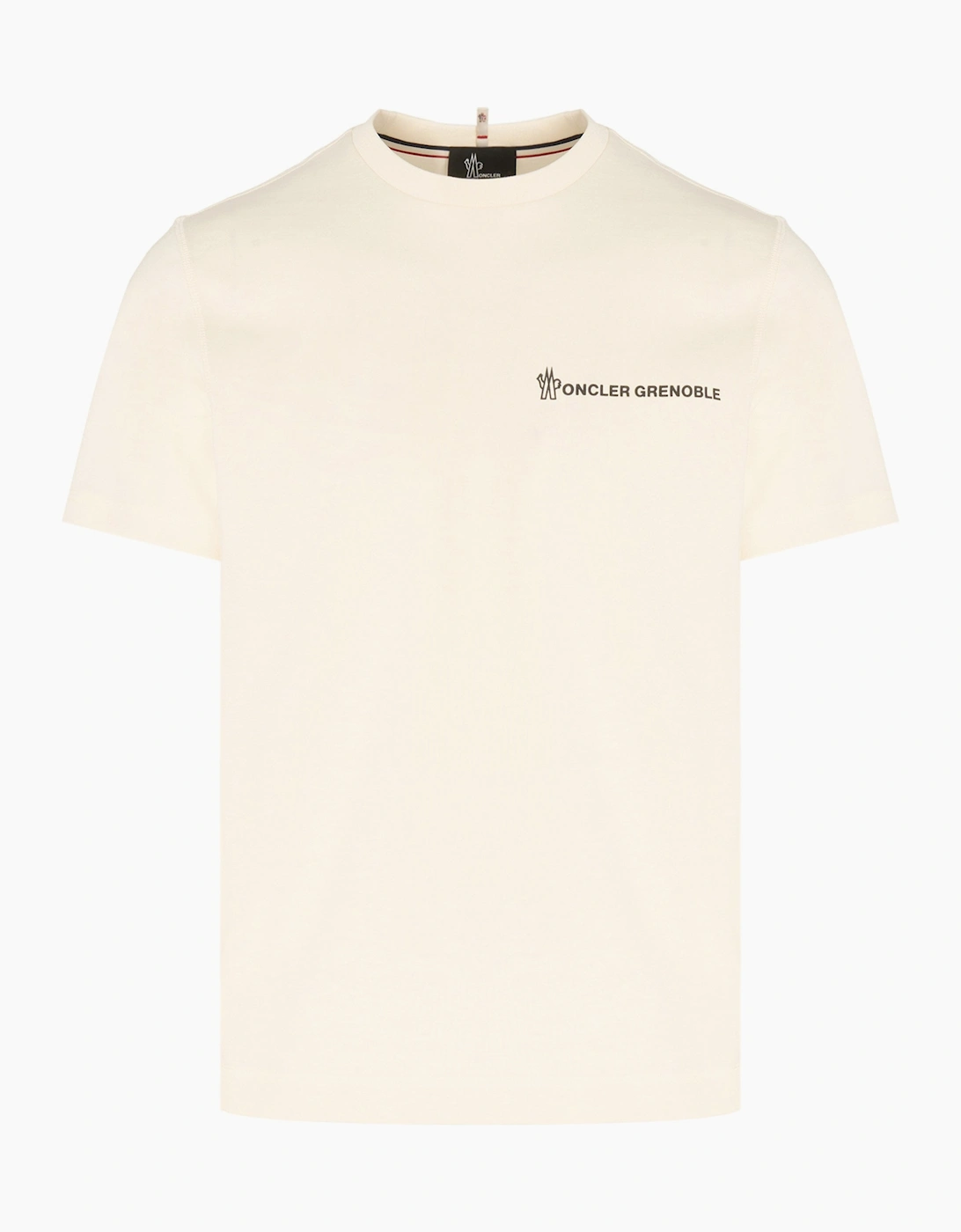 Moncler Men's Branded Cotton T-shirt White - Size: 38