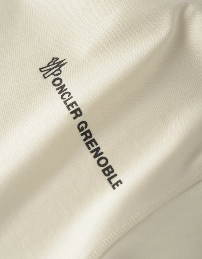 Branded Cotton T-shirt White