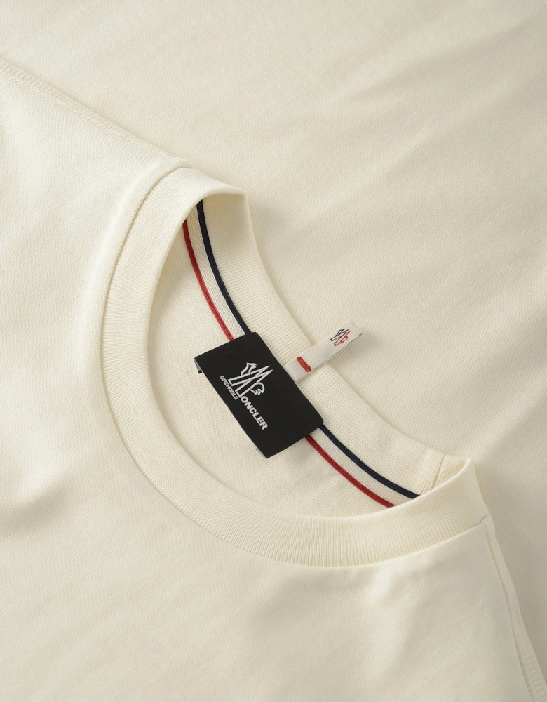Branded Cotton T-shirt White