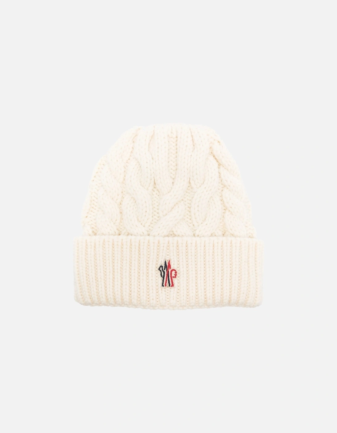Cable Knit Hat White, 3 of 2