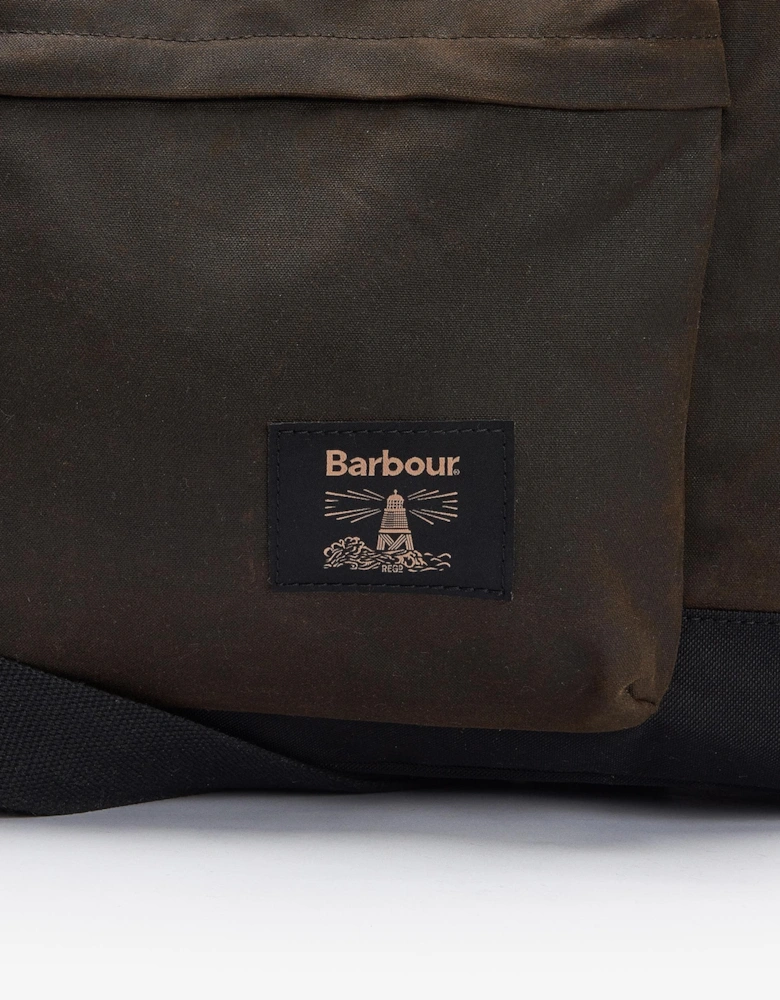 Field Unisex Wax Holdall - Olive/Black