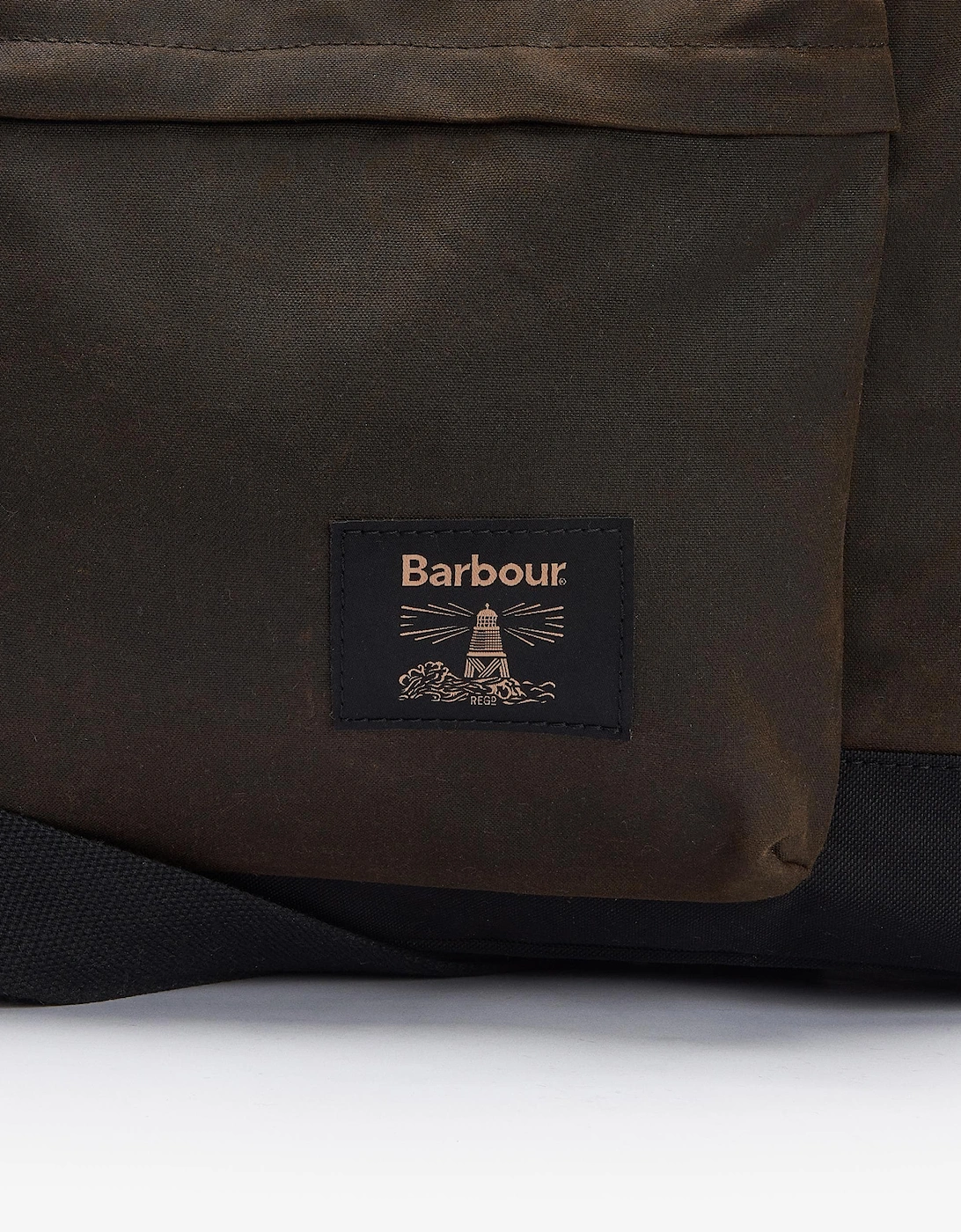 Field Unisex Wax Holdall - Olive/Black
