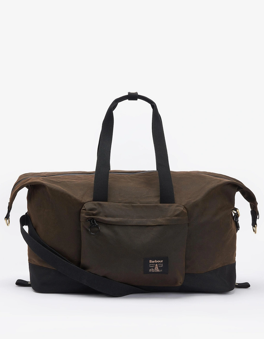 Field Unisex Wax Holdall - Olive/Black