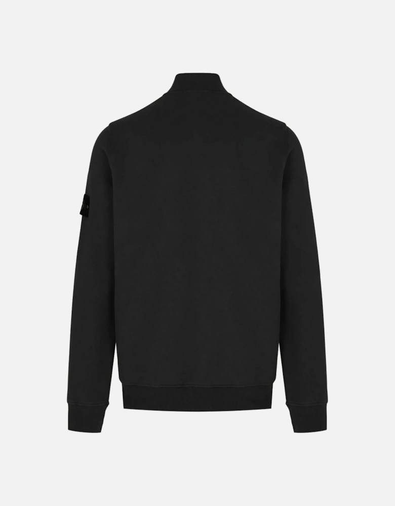 Quarter Zip Sweater Black