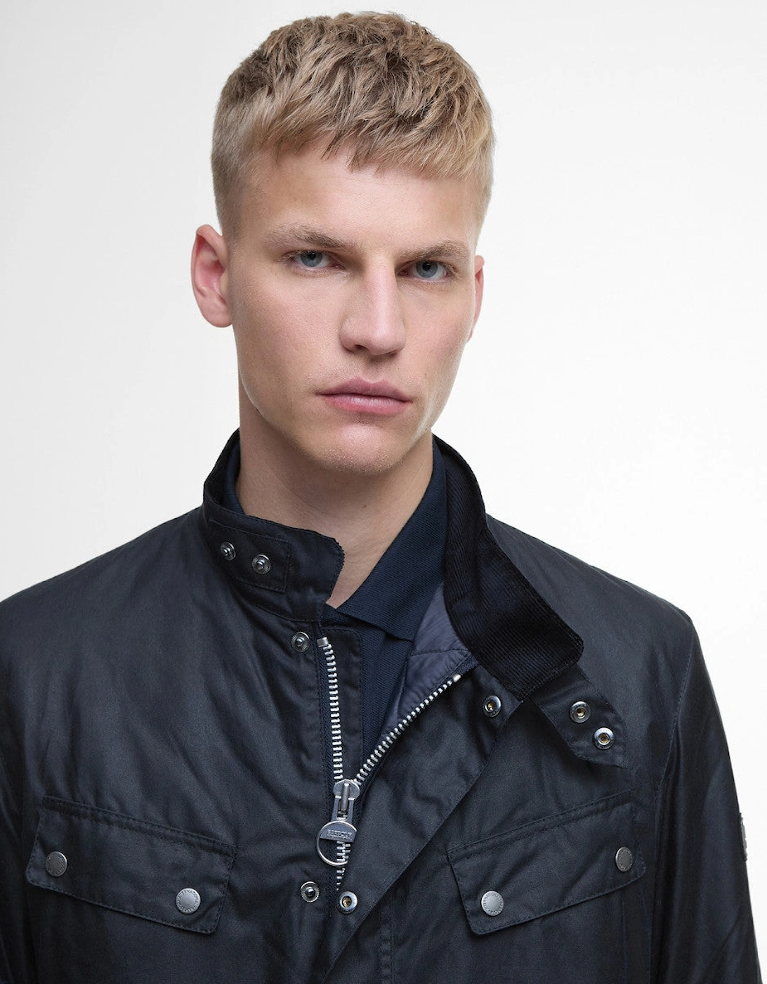 Tourer Duke Wax Jacket NY91 Navy