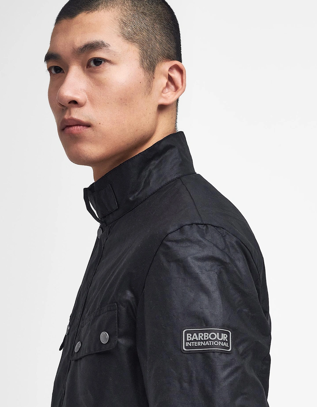 Tourer Duke Wax Jacket BK11 Black