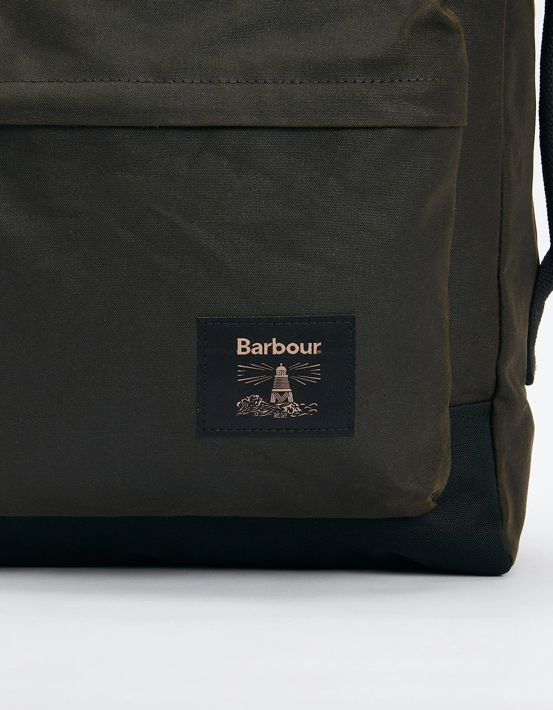 Field Unisex Wax Backpack - Olive/Black
