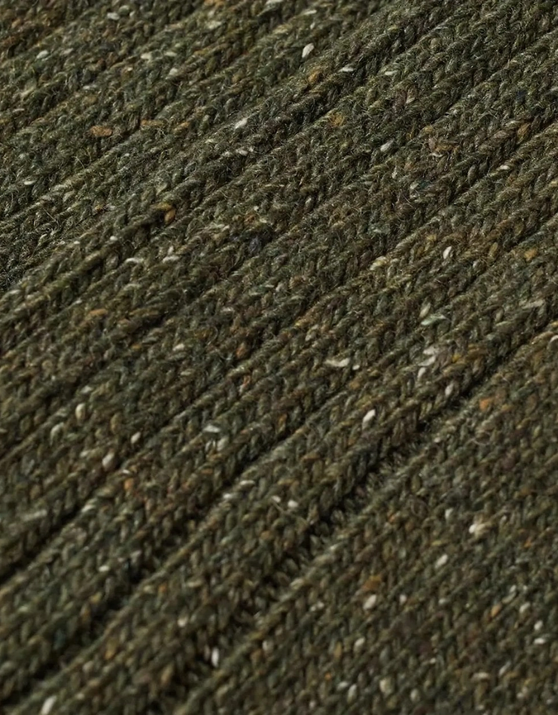 Houghton Mens Socks - Olive/Burnt Orange