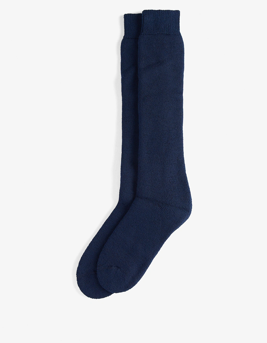 Wellington Knee Length Mens Socks - Navy, 4 of 3