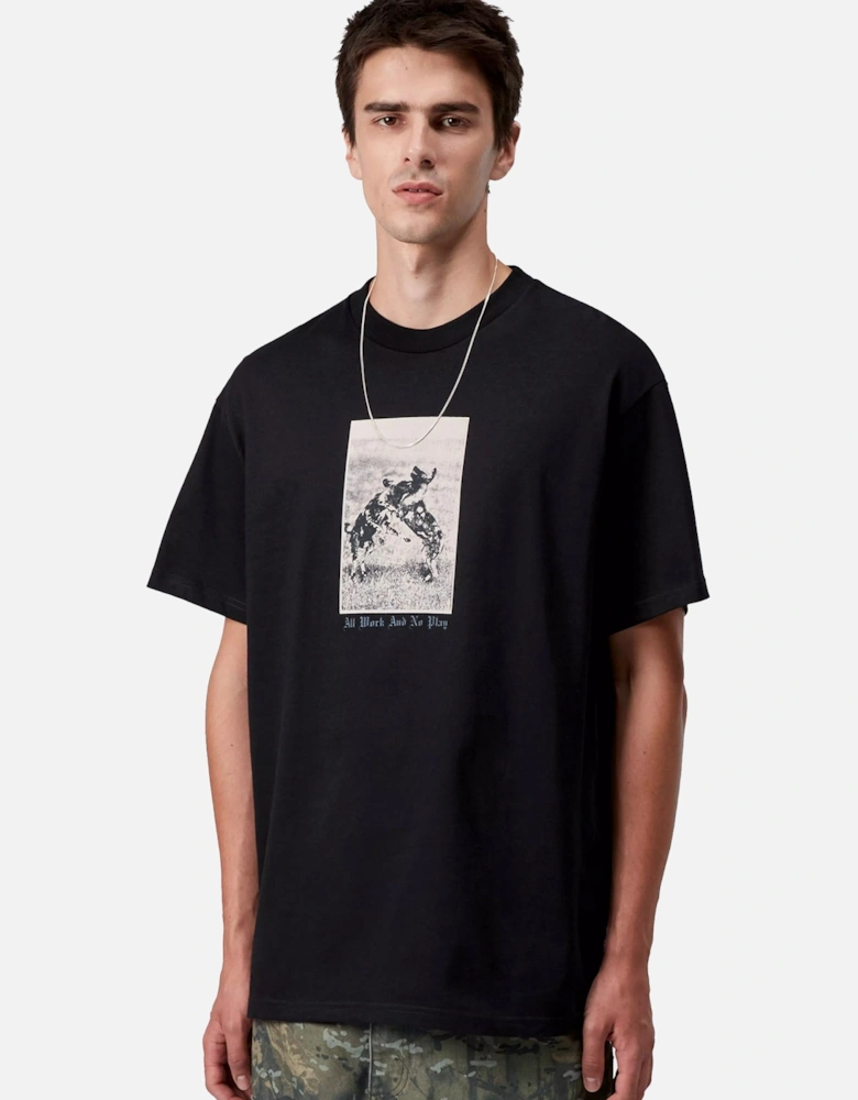 No Play T-Shirt Black