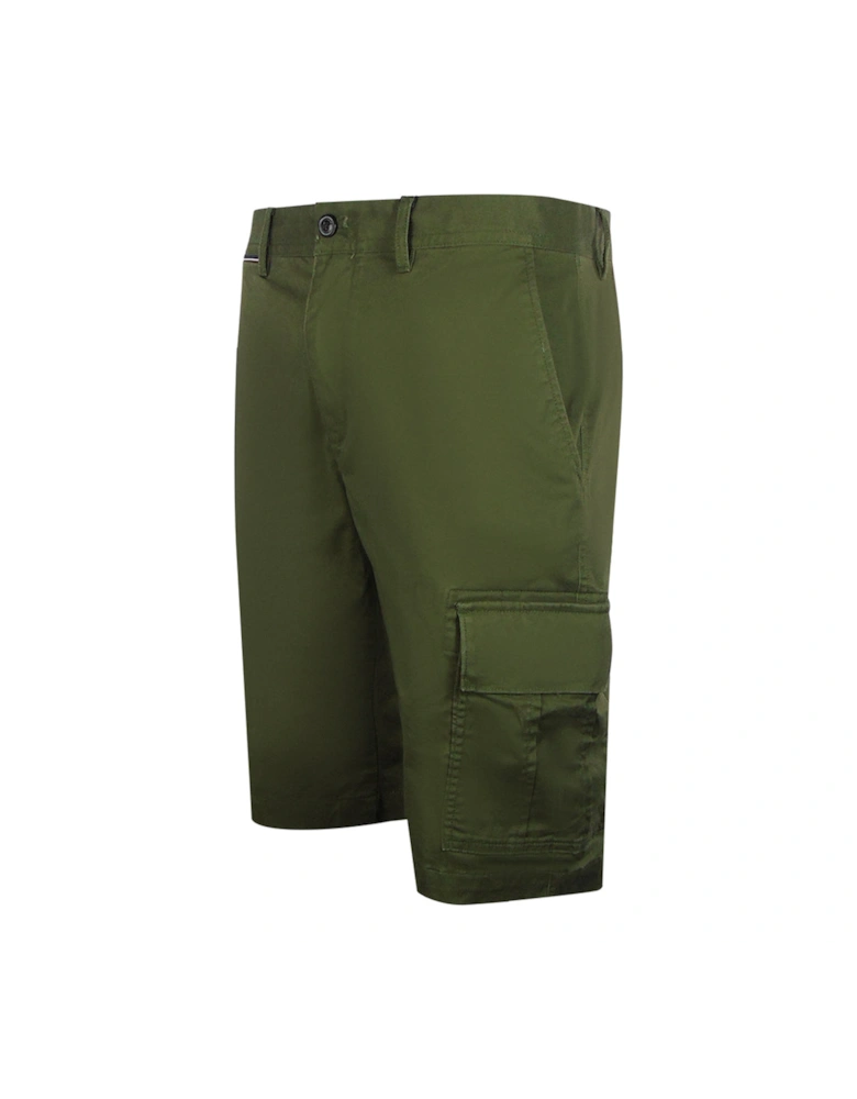 Green Cargo Shorts