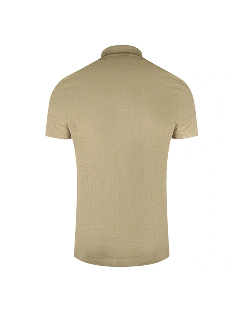 Dark Dune Beige Polo Shirt