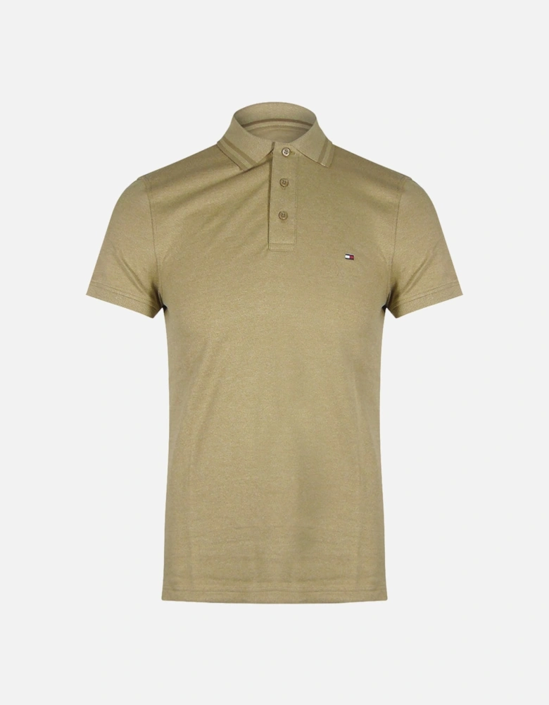 Dark Dune Beige Polo Shirt