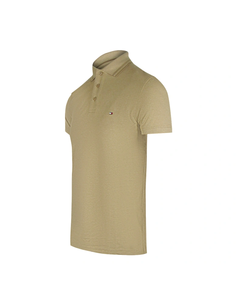 Dark Dune Beige Polo Shirt