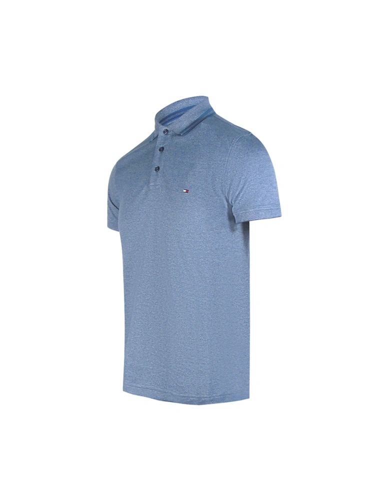 Faded Indigo Polo Shirt