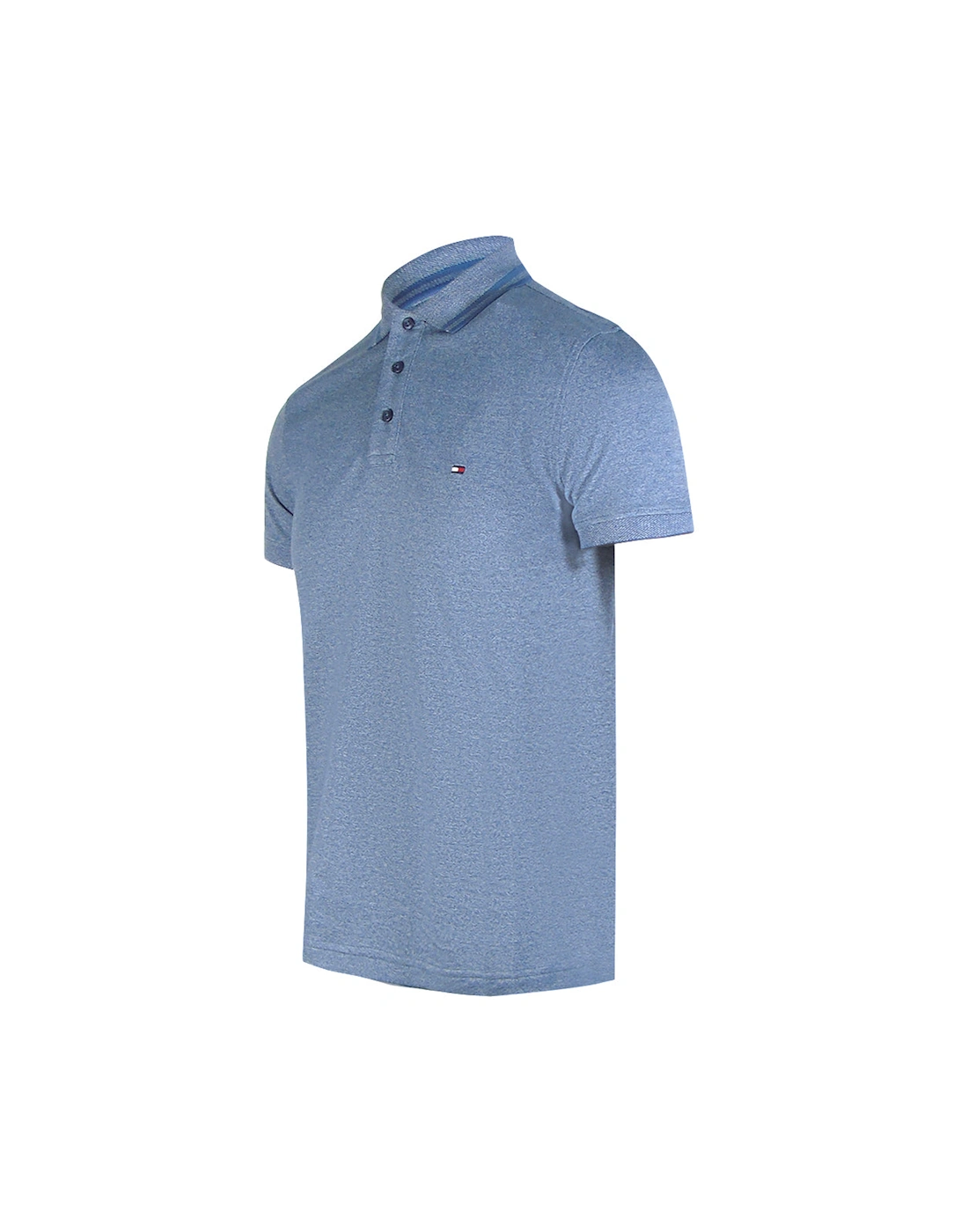 Faded Indigo Polo Shirt