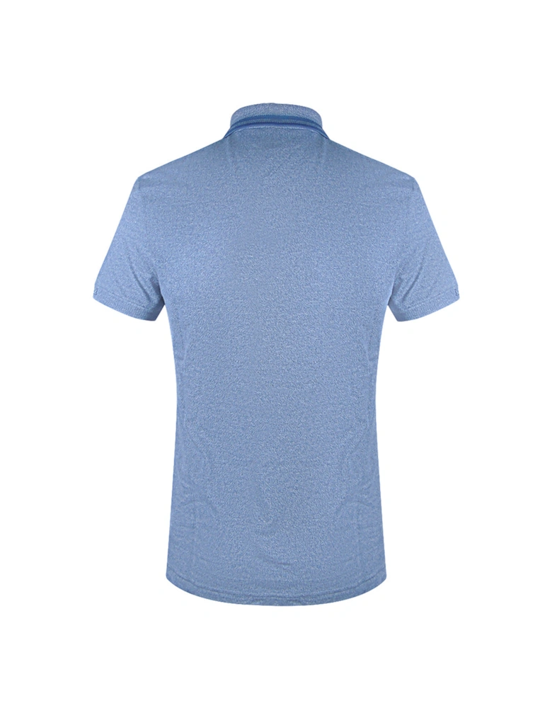 Faded Indigo Polo Shirt