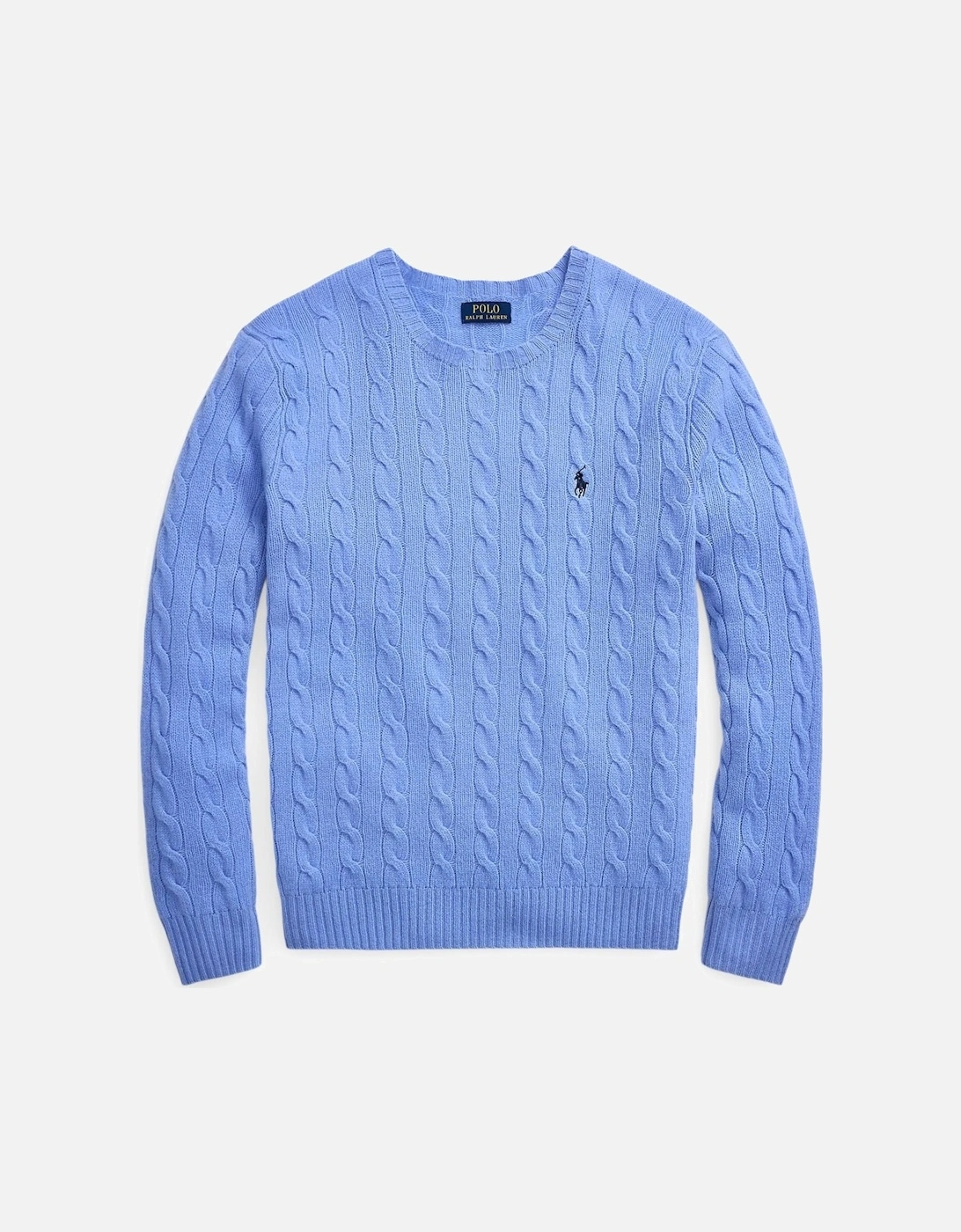 Ralph Lauren Cable-Knit Wool-Cashmere Sweater - New Litchfield Blue, 5 of 4