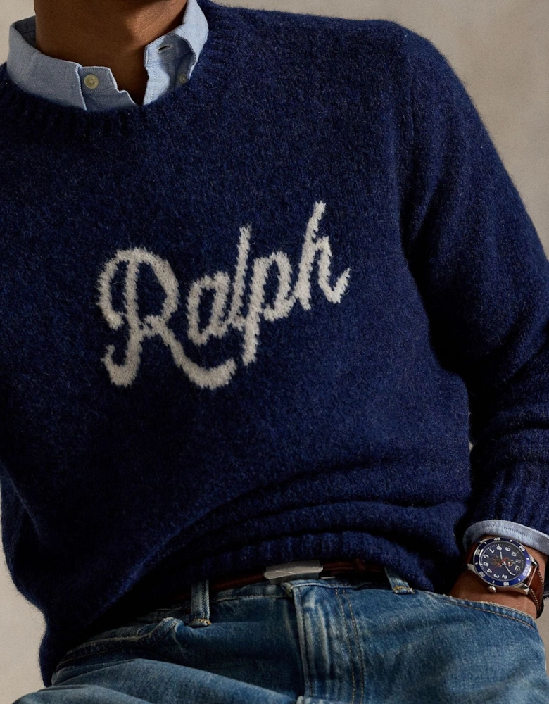 Ralph Lauren Long Sleeve Pullover in Navy