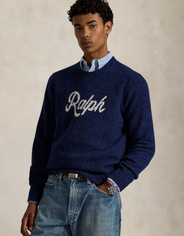 Ralph Lauren Long Sleeve Pullover in Navy