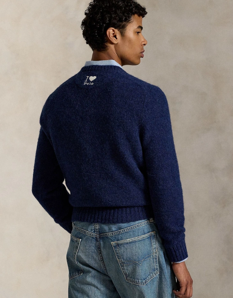Ralph Lauren Long Sleeve Pullover in Navy